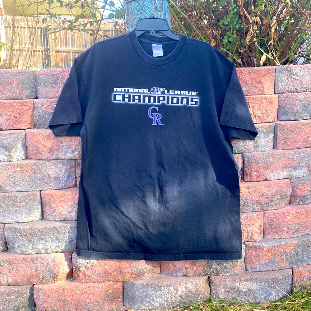 2007 Colorado Rockies National Champions T-shirt